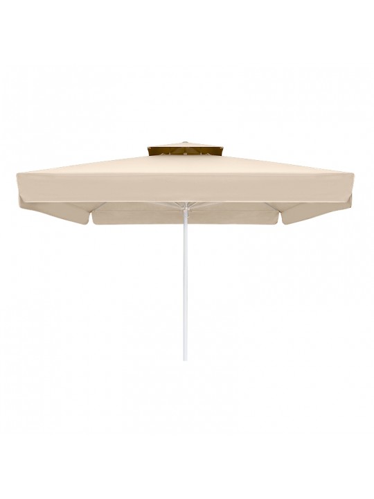 Ομπρέλα επαγγελματική Juno Megapap τηλεσκοπική αλουμινίου χρώμα εκρού 4x4m.