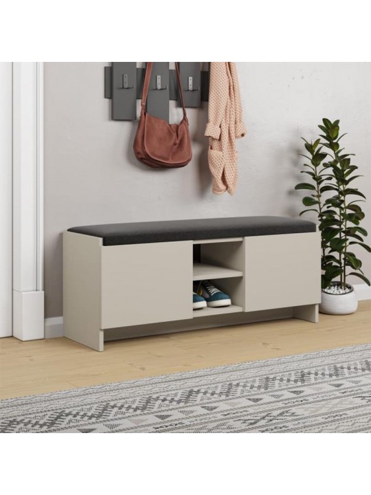 Παπουτσοθήκη Zulla Megapap χρώμα sandstone 110x37x43εκ.