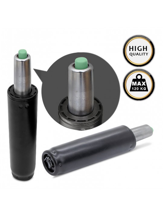 Αμορτισέρ καρέκλας γραφείου Megapap Class-3 υψηλών αντοχών έως 120kg χρώμα μαύρο 25 - 35εκ.