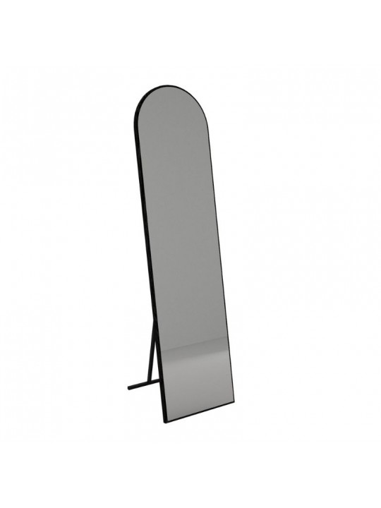 Καθρέπτης δαπέδου - τοίχου Agalu Μegapap χρώμα sencron black 40x150εκ.