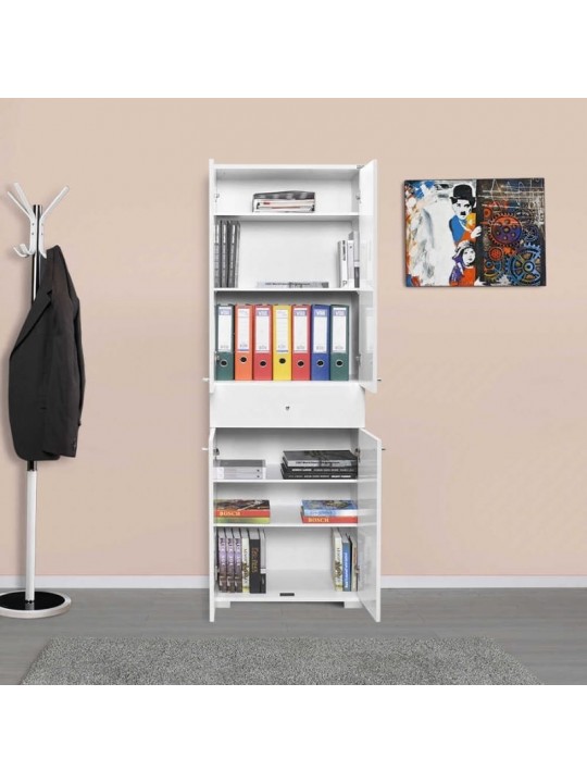 Ντουλάπα ρούχων Diamond Megapap δίφυλλη σε χρώμα λευκό 60x38x187εκ. Ντουλάπα ρούχων Diamond Megapap δίφυλλη σε χρώμα λευκό 60x38x187εκ.