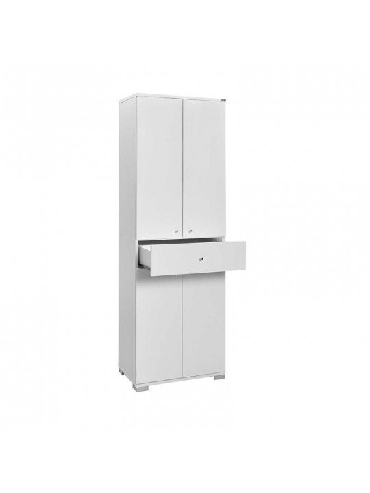 Ντουλάπα ρούχων Diamond Megapap δίφυλλη σε χρώμα λευκό 60x38x187εκ. Ντουλάπα ρούχων Diamond Megapap δίφυλλη σε χρώμα λευκό 60x38x187εκ.