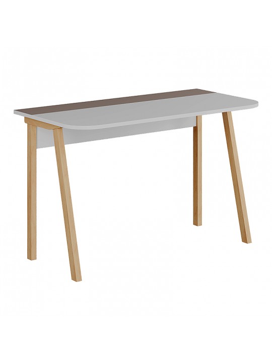 Γραφείο εργασίας Luton Megapap από μελαμίνη χρώμα ανοιχτή μόκα/λευκό 120x60x75εκ. Γραφείο εργασίας Luton Megapap από μελαμίνη χρώμα ανοιχτή μόκα/λευκό 120x60x75εκ.