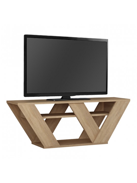 Έπιπλο τηλεόρασης Pipralla Megapap μελαμίνης χρώμα φυσικό οξιάς 110x30x40εκ. Έπιπλο τηλεόρασης Pipralla Megapap μελαμίνης χρώμα φυσικό οξιάς 110x30x40εκ.