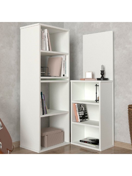 Γραφείο εργασίας πολυμορφικό Last Megapap από μελαμίνη χρώμα λευκό 119x44,7x123εκ. Γραφείο εργασίας πολυμορφικό Last Megapap από μελαμίνη χρώμα λευκό 119x44,7x123εκ.