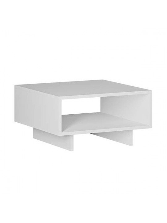 Τραπεζάκι σαλονιού Hola Megapap μελαμίνης χρώμα λευκό 60x60x32εκ. Τραπεζάκι σαλονιού Hola Megapap μελαμίνης χρώμα λευκό 60x60x32εκ.