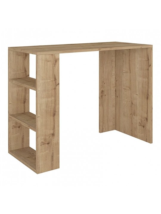 Γραφείο εργασίας Netenia Megapap από μελαμίνη χρώμα sapphire oak 90x40x74εκ. Γραφείο εργασίας Netenia Megapap από μελαμίνη χρώμα sapphire oak 90x40x74εκ.