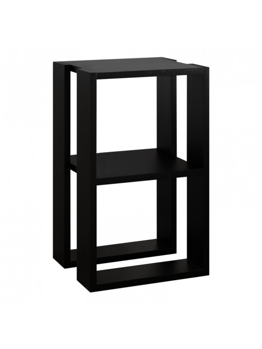 Κομοδίνο - τραπεζάκι βοηθητικό Lonie Megapap χρώμα μαύρο 34x30x55εκ. Κομοδίνο - τραπεζάκι βοηθητικό Lonie Megapap χρώμα μαύρο 34x30x55εκ.