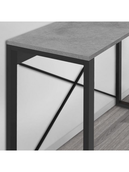 Κονσόλα Archie Megapap χρώμα γκρι ρετρό - μαύρο 110x35x75εκ. Κονσόλα Archie Megapap χρώμα γκρι ρετρό - μαύρο 110x35x75εκ.