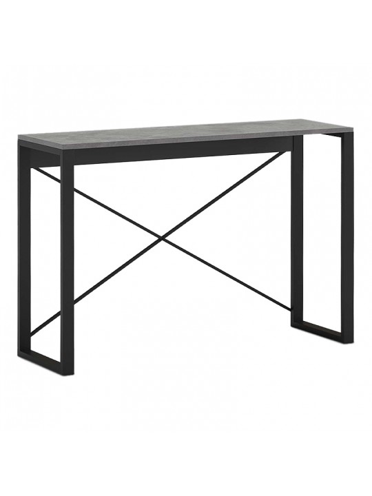 Κονσόλα Archie Megapap χρώμα γκρι ρετρό - μαύρο 110x35x75εκ. Κονσόλα Archie Megapap χρώμα γκρι ρετρό - μαύρο 110x35x75εκ.