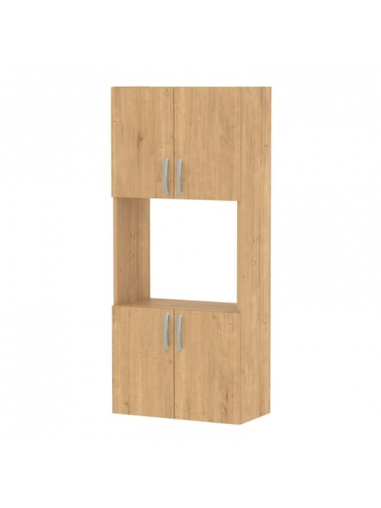 Ντουλάπα κουζίνας Armado Megapap χρώμα sapphire oak 60x32x140εκ. Ντουλάπα κουζίνας Armado Megapap χρώμα sapphire oak 60x32x140εκ.