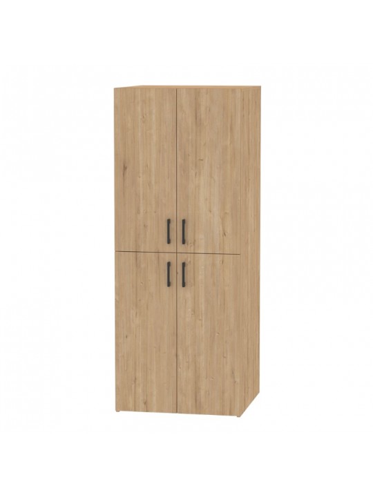 Ντουλάπα μπάνιου - Έπιπλο πλυντηρίου Millay Megapap χρώμα sapphire oak 70x70x180εκ. Ντουλάπα μπάνιου - Έπιπλο πλυντηρίου Millay Megapap χρώμα sapphire oak 70x70x180εκ.