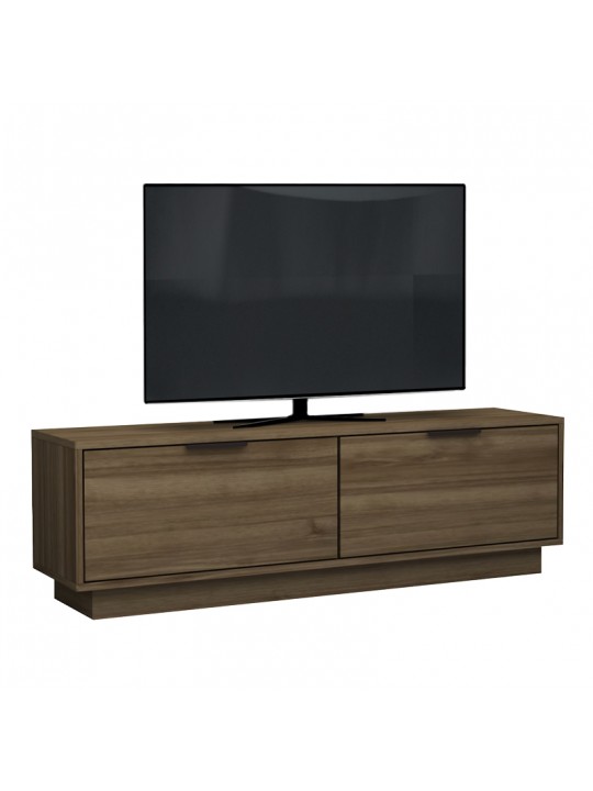 Έπιπλο τηλεόρασης Lisa Megapap χρώμα καρυδί 140x35x43cm. Έπιπλο τηλεόρασης Lisa Megapap χρώμα καρυδί 140x35x43cm.