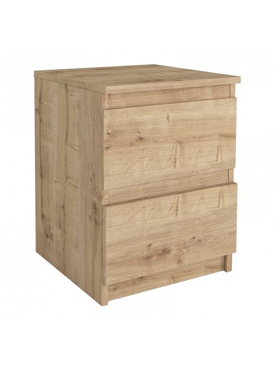 Κομοδίνο Breve Megapap χρώμα sapphire oak 39,8x41,8x55εκ. Κομοδίνο Breve Megapap χρώμα sapphire oak 39,8x41,8x55εκ.