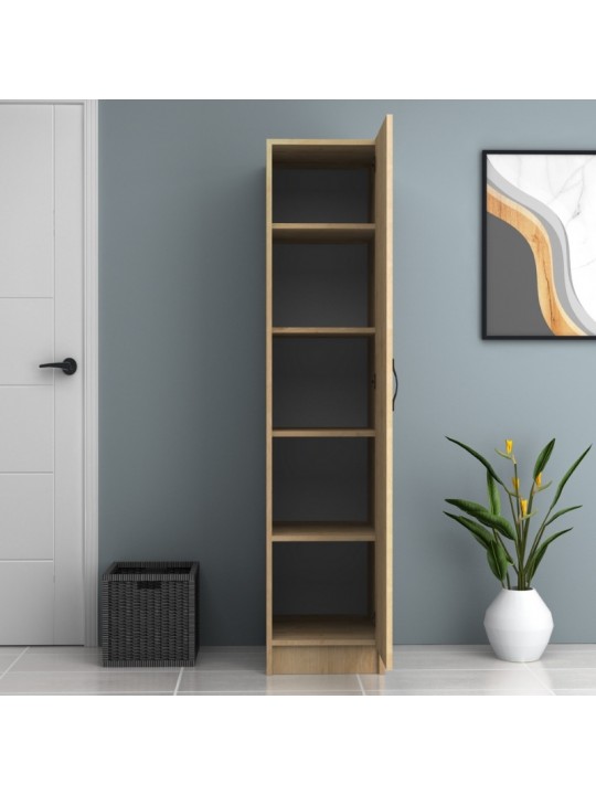 Ντουλάπα ρούχων Ricardo Megapap μονόφυλλη χρώμα φυσικό οξιάς 40x51,8x181εκ. Ντουλάπα ρούχων Ricardo Megapap μονόφυλλη χρώμα φυσικό οξιάς 40x51,8x181εκ.