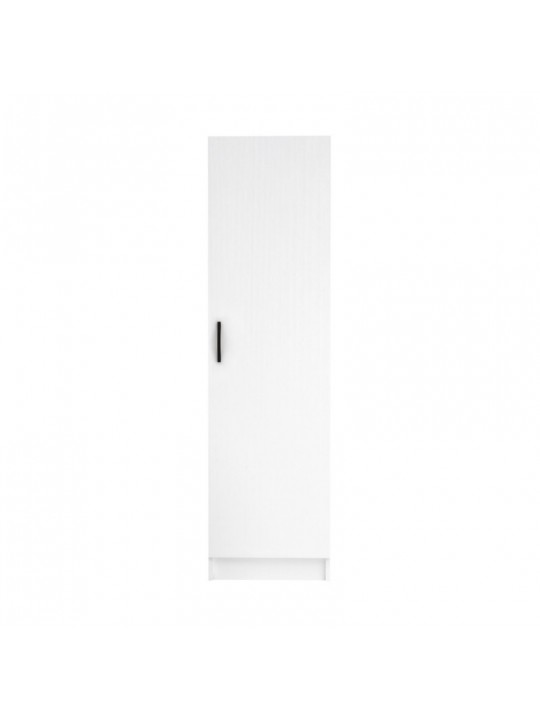 Ντουλάπα ρούχων Victoria Megapap μονόφυλλη χρώμα λευκό 50x60x181εκ. Ντουλάπα ρούχων Victoria Megapap μονόφυλλη χρώμα λευκό 50x60x181εκ.