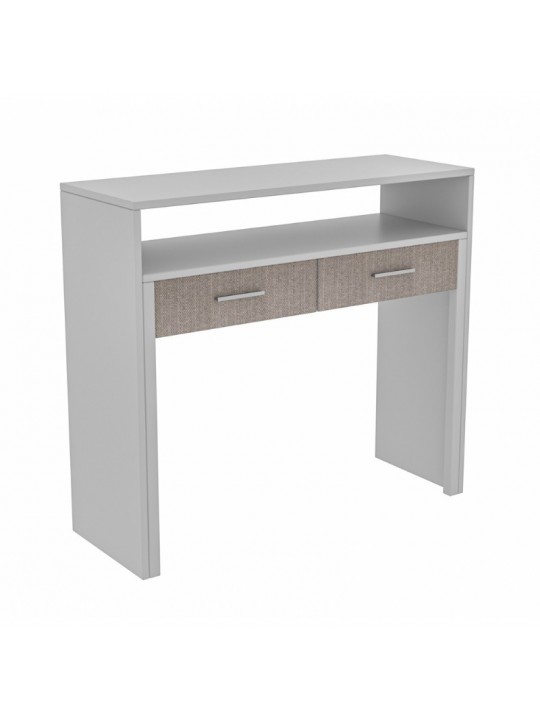 Κονσόλα - Γραφείο εργασίας Nena Megapap χρώμα λευκό 99x36/58x88εκ. Κονσόλα - Γραφείο εργασίας Nena Megapap χρώμα λευκό 99x36/58x88εκ.