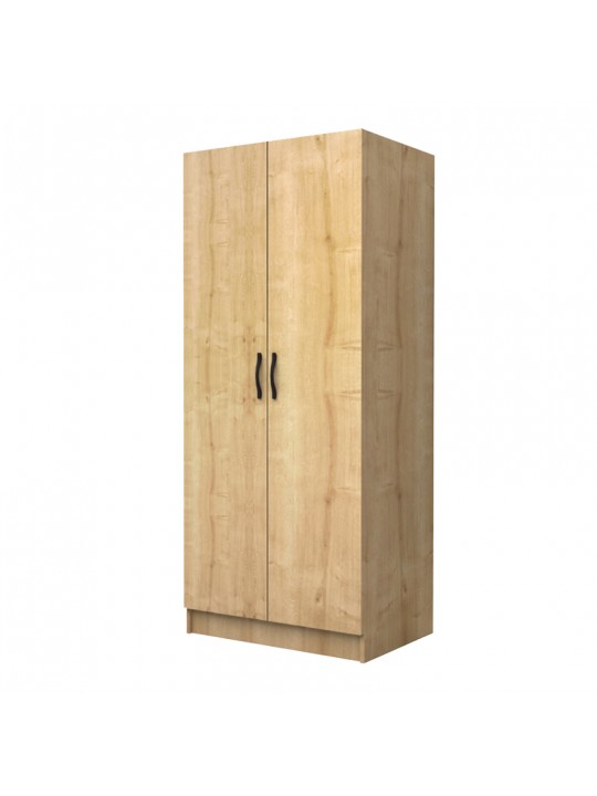 Ντουλάπα ρούχων Vivian Megapap δίφυλλη χρώμα φυσικό οξιάς 80x51,8x181εκ. Ντουλάπα ρούχων Vivian Megapap δίφυλλη χρώμα φυσικό οξιάς 80x51,8x181εκ.