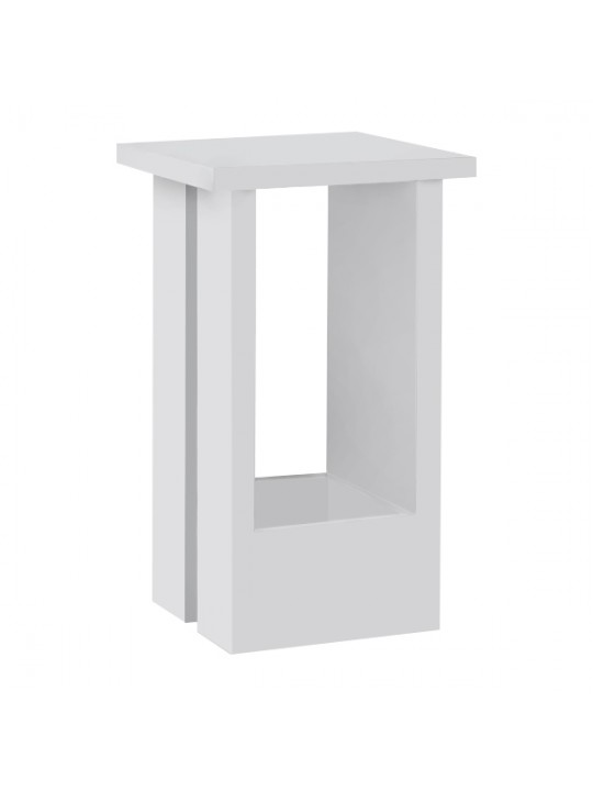 Τραπεζάκι βοηθητικό Tasos Megapap χρώμα λευκό 30x30x50,3εκ. Τραπεζάκι βοηθητικό Tasos Megapap χρώμα λευκό 30x30x50,3εκ.