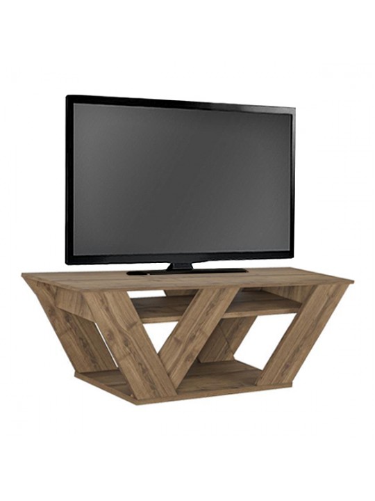 Έπιπλο τηλεόρασης Pipralla Megapap χρώμα ανοιχτό καρυδί 110x30x40εκ. Έπιπλο τηλεόρασης Pipralla Megapap χρώμα ανοιχτό καρυδί 110x30x40εκ.