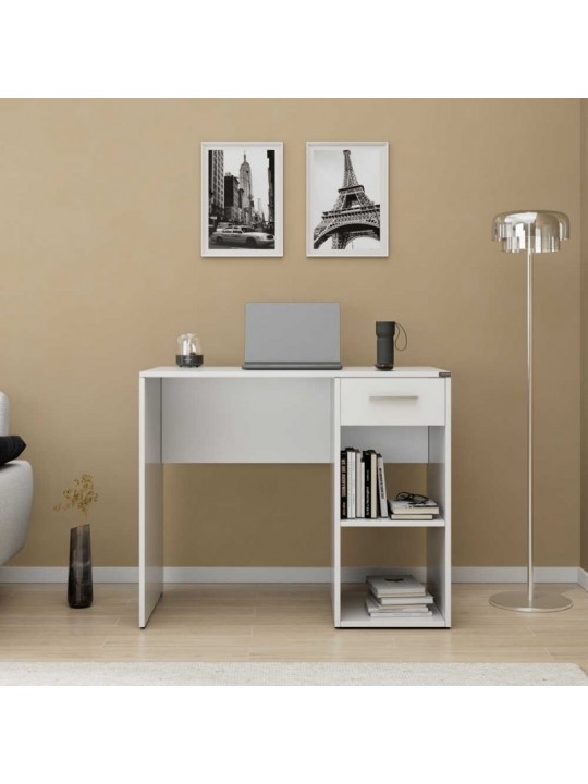 Γραφείο εργασίας Concept Pc Megapap χρώμα λευκό 90x52x75εκ. Γραφείο εργασίας Concept Pc Megapap χρώμα λευκό 90x52x75εκ.