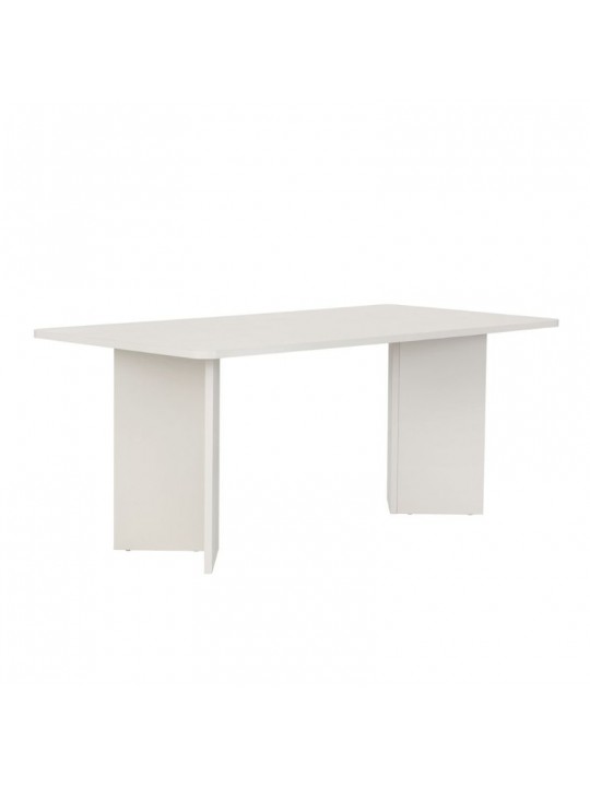 Τραπέζι Linza Megapap χρώμα λευκό 180x90x75εκ. Τραπέζι Linza Megapap χρώμα λευκό 180x90x75εκ.