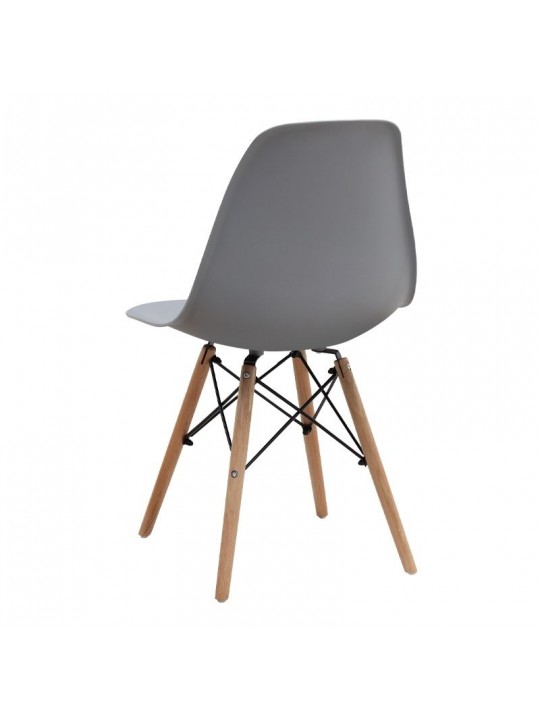 Σετ τραπεζαρία 5τμχ Xana - Nova Megapap χρώμα sepet oak - γκρι Ø90x77,7εκ. Σετ τραπεζαρία 5τμχ Xana - Nova Megapap χρώμα sepet oak - γκρι Ø90x77,7εκ.