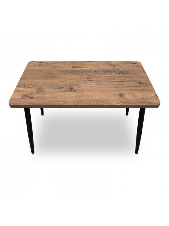 Τραπέζι Levico Megapap Mdf - μεταλλικό χρώμα ακακίας 130x75x75εκ. Τραπέζι Levico Megapap Mdf - μεταλλικό χρώμα ακακίας 130x75x75εκ.