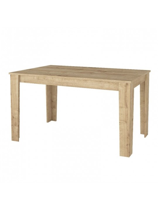 Σετ τραπεζαρία 5τμχ Darlen - Viva Megapap χρώμα sapphire oak - λευκό 125x72x74εκ. Σετ τραπεζαρία 5τμχ Darlen - Viva Megapap χρώμα sapphire oak - λευκό 125x72x74εκ.