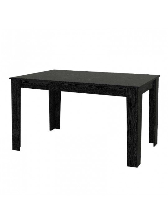 Σετ τραπεζαρία 5τμχ Darlen - Nova Megapap χρώμα sencron black - γκρι 125x72x74εκ. Σετ τραπεζαρία 5τμχ Darlen - Nova Megapap χρώμα sencron black - γκρι 125x72x74εκ.