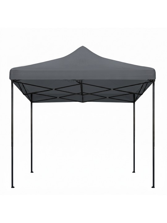 Κιόσκι - Gazebo Bari Megapap πτυσσόμενο μεταλλικός σκελετός - αδιάβροχο ύφασμα χρώμα γκρι 3x3x3,10m. Κιόσκι - Gazebo Bari Megapap πτυσσόμενο μεταλλικός σκελετός - αδιάβροχο ύφασμα χρώμα γκρι 3x3x3,10m.