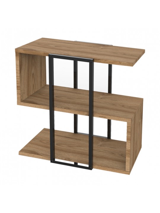 Τραπεζάκι βοηθητικό Homia Megapap χρώμα καρυδί Ud 56x25x56,5εκ. Τραπεζάκι βοηθητικό Homia Megapap χρώμα καρυδί Ud 56x25x56,5εκ.