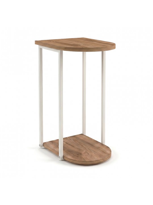Τραπεζάκι βοηθητικό Roya Megapap χρώμα καρυδί Ud 41,5x32x56εκ. Τραπεζάκι βοηθητικό Roya Megapap χρώμα καρυδί Ud 41,5x32x56εκ.
