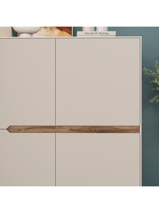 Μπουφές Arch Megapap χρώμα sandstone 98x40x120,5εκ. Μπουφές Arch Megapap χρώμα sandstone 98x40x120,5εκ.