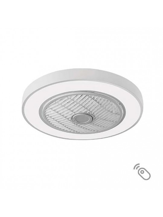 Lineme Marin Ανεμιστήρας Οροφής 50cm με Φως και Τηλεχειριστήριο Λευκός 02-00165