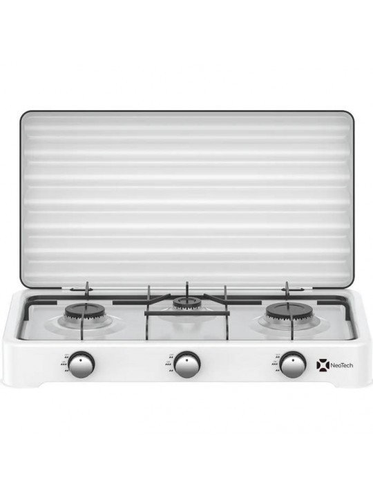 Neotech NT-303  Εστία Υγραερίου 3πλη - Λευκή