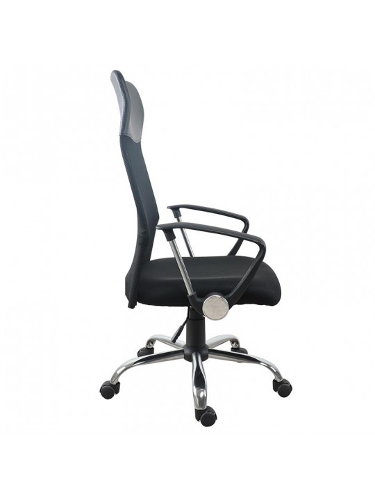 Νext deco 13830 Καρέκλα τροχήλατη μαύρη με δίχτυ στην πλάτη  Νext deco 13830 Καρέκλα τροχήλατη μαύρη με δίχτυ στην πλάτη