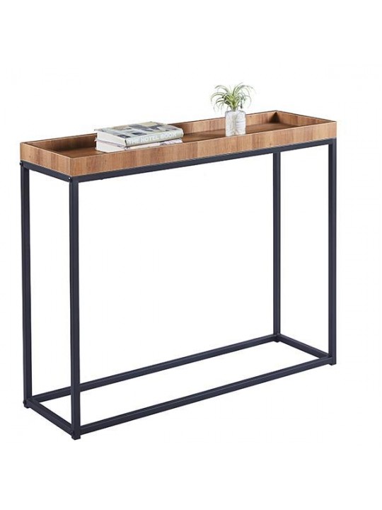 Κονσόλα με μεταλλικό σκελετό και επιφάνεια από MDF Υ80x100x30εκ. - NEXT 18867------2
