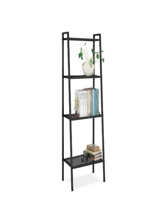 Ραφιέρα-βιβλιοθήκη με 4 επίπεδα μαύρη Υ147x35x35εκ. βάθος - ΝΕΧΤ 35981-09---2 Ραφιέρα-βιβλιοθήκη με 4 επίπεδα μαύρη Υ147x35x35εκ. βάθος - ΝΕΧΤ 35981-09---2