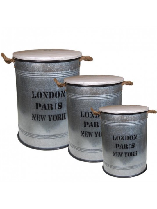 Σετ 3 σκαμπώ Υ52x40εκ. - Υ46.5x33,5εκ. - Υ42x27εκ. - NEXT 35304------2 Σετ 3 σκαμπώ Υ52x40εκ. - Υ46.5x33,5εκ. - Υ42x27εκ. - NEXT 35304------2