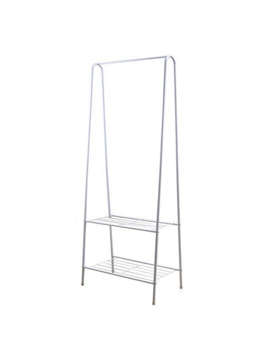 Κρεμάστρα-ράγα ρούχων μεταλλική λευκή Υ151x60x36εκ. - NEXT 35443-00---2