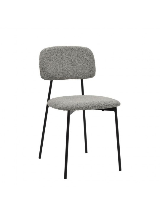 Καρέκλα μεταλλική Nextdeco Rosa γκρι Υ81x47x52εκ. - nextdeco 32737-08---2