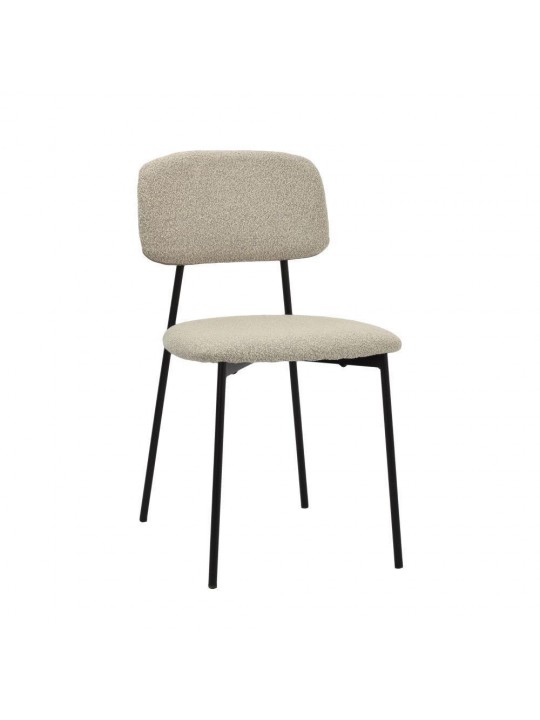 Καρέκλα μεταλλική Nextdeco Rosa μπεζ Υ81x47x52εκ. - nextdeco 32737-24---2