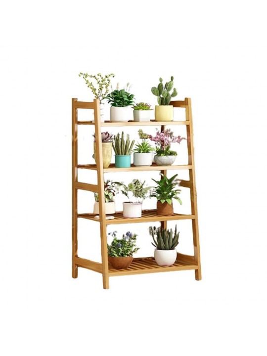 Ανθοστήλη Nextdeco bamboo 4 επιπέδων Υ115x50x40εκ. - NEXT 36118------2