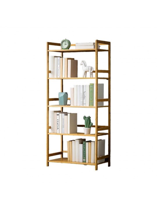 Βιβλιοθήκη Nextdeco από μπαμπού 5 επιπέδων Υ128x68x25εκ. - NEXT 36113------2