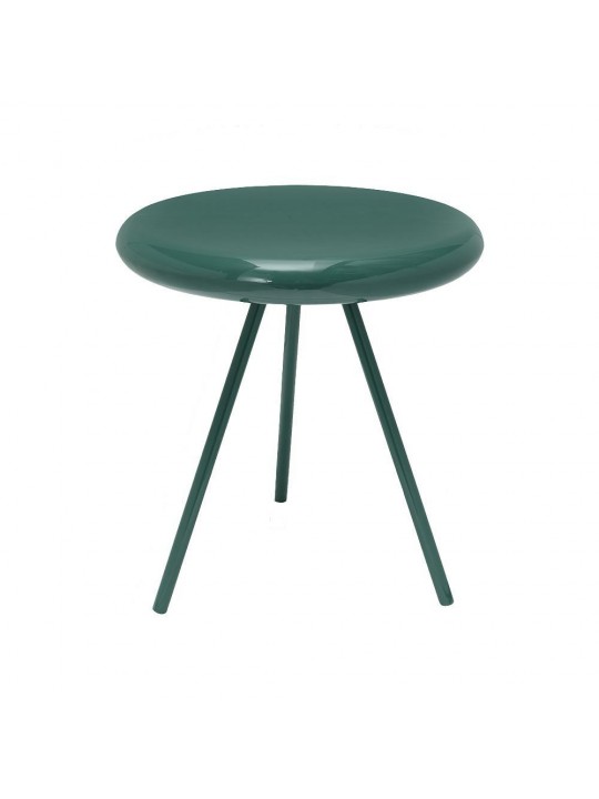Τραπεζάκι μεταλλικό γυαλιστερό Nextdeco πράσινο Y51xØ44εκ. -  34012-05 Τραπεζάκι μεταλλικό γυαλιστερό Nextdeco πράσινο Y51xØ44εκ. -  34012-05