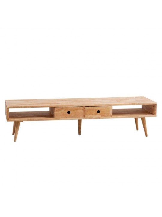 Έπιπλο τηλεόρασης Nextdeco Natural μασίφ ξύλο Υ36,5x150x40εκ. -  11714