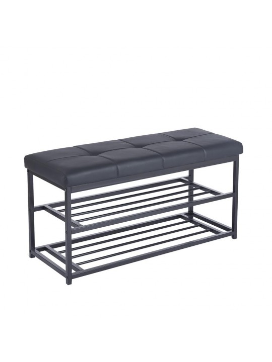 Παγκάκι παπουτσοθήκη Nextdeco Urban Υ50x100x40εκ. - nextdeco 18944