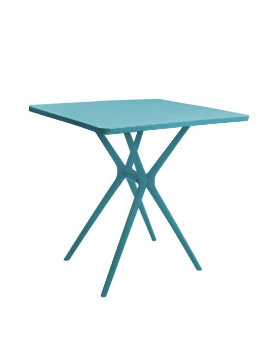 Τραπέζι εξωτερικού χώρου PP Nextdeco μπλε UV protection Υ71×70×70εκ. - nextdeco 11155-03
