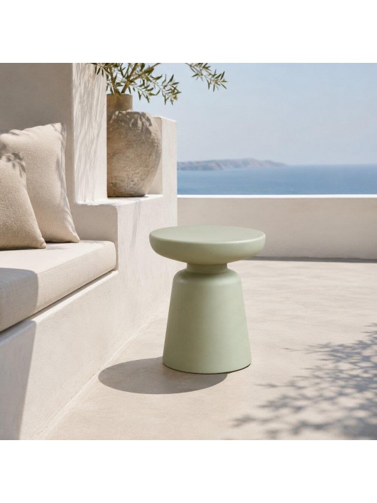 Τραπέζι σαλονιού Nextdeco PP πράσινο 40x40xΥ45εκ. -  51216-05